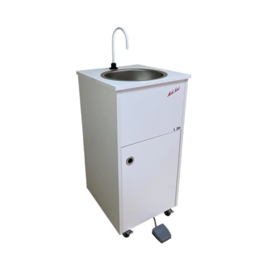UNI-101 mobil lavabo yan görünüm