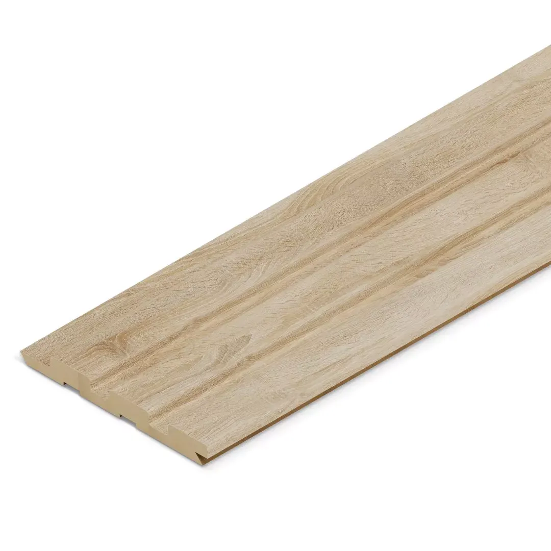Uni 12 DP 12 mm oluklu dekoratif duvar paneli, Kumsal Meşe – panel görünümü